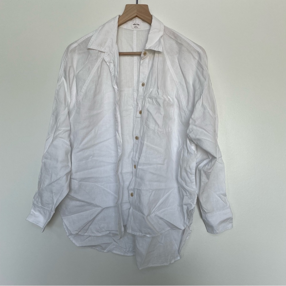 Aritzia Relaxed Linen Shirt